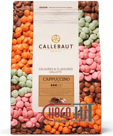 3601 Кофейный шоколад для фонтанов Callebaut Cappuccino 2,5кг (в каллетах) со вкусом капучино - фото 71113
