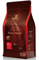3615 Темный шоколад для фонтанов Cacao Barry &quot;Force noire&quot; 50% 1кг (в каллетах)