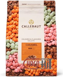 3192 Карамельный шоколад для фонтанов Callebaut Caramel 2,5кг (в каллетах) со вкусом карамели
