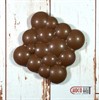 Плитка из МОЛОЧНОГО шоколада "Миндаль и вишня" 70гр (коробка 10х10см) - фото 70953