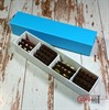 Мини шоколадки ассорти "Темный шоколад" 12шт (коробка 18,5х4см) - фото 71135